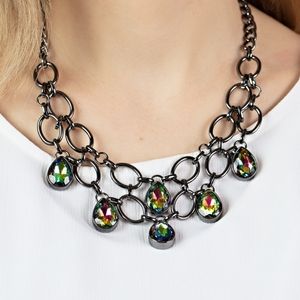"SHOW-STOPPING SHIMMER" MULTI 194XX NECKLACE & EARRING SET